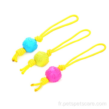 Multicolor bon marché durable TPR Pet Dog Rope Toys